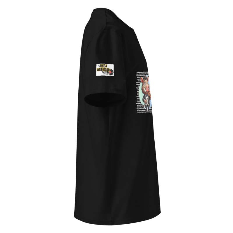 Classic T-Shirt with Wild Boar – Perfect for Clasic Music Fans!