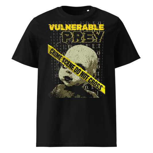 Vulnerable Prey Graphic T-Shirt – 4DAPT Cyberpunk Streetwear