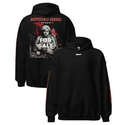 Disposable Heroes Protest Hoodie – For Adapt Streetwear