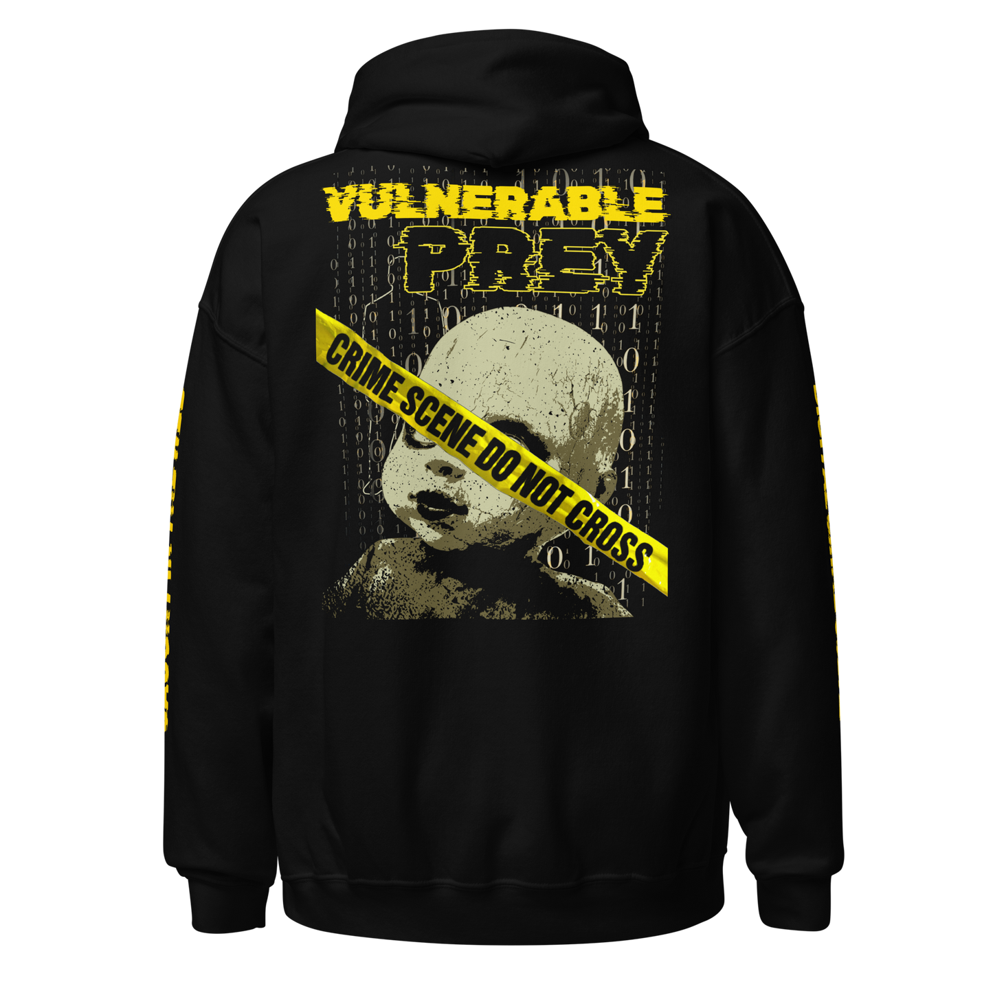 Vulnerable Prey – Crime Scene Graphic Hoodie | 4DAPT