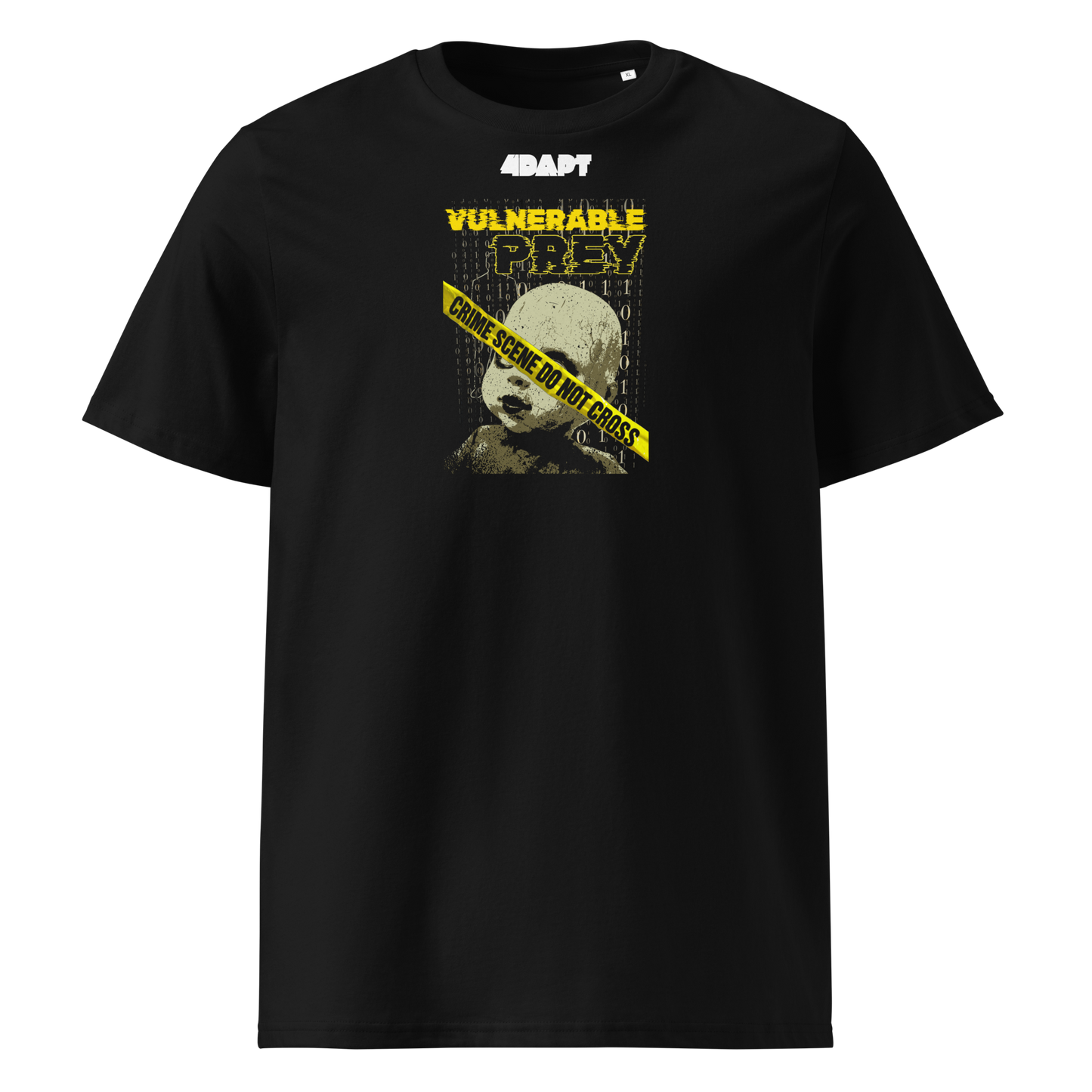 Vulnerable Prey Graphic T-Shirt – Black | 4DAPT