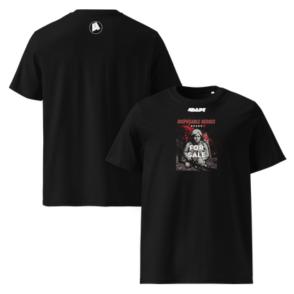 Disposable Heroes “For Sale” Graphic T-Shirt – Dark Streetwear Tee | For Adapt