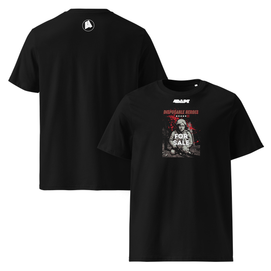 Disposable Heroes “For Sale” Graphic T-Shirt – Dark Streetwear Tee | For Adapt