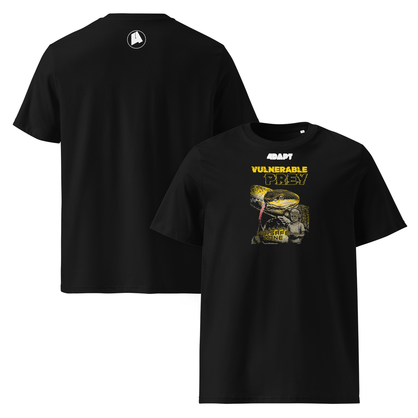 Vulnerable Prey – No Safe Zone Graphic T-Shirt | 4DAPT