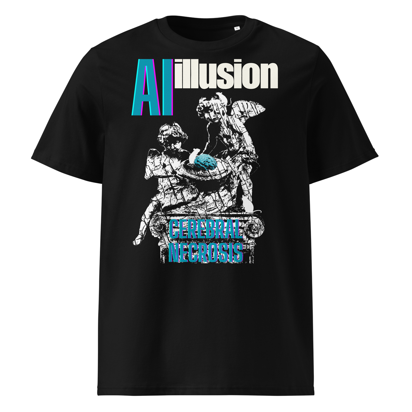 Cerebral Necrosis Graphic T-Shirt | 4DAPT AI Illusion