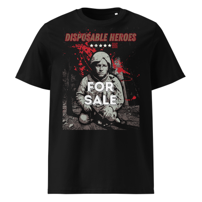 Disposable Heroes – Dark Streetwear War Art Tee | 4DAPT