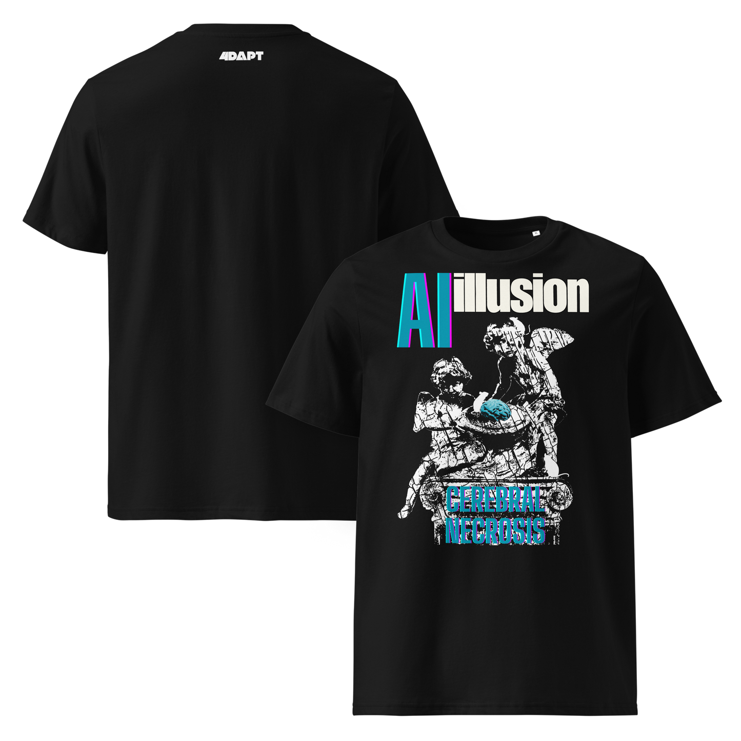 Cerebral Necrosis Graphic T-Shirt | 4DAPT AI Illusion