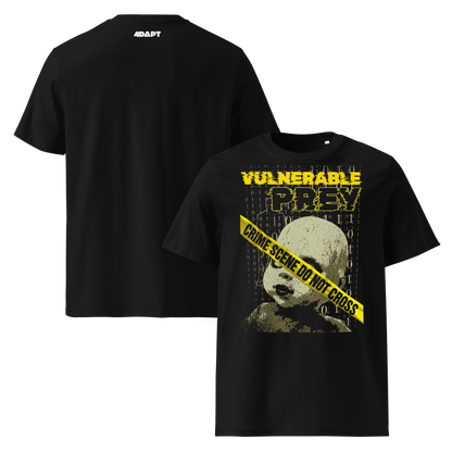 Vulnerable Prey Graphic T-Shirt – 4DAPT Cyberpunk Streetwear