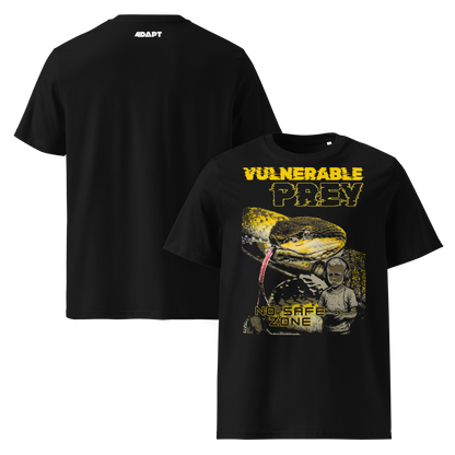Vulnerable Prey – No Safe Zone Graphic T-Shirt | 4DAPT Streetwear