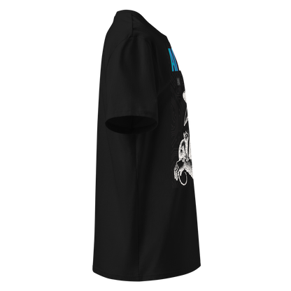 AI Illusion – Cyber Plague Doctor Graphic T-Shirt